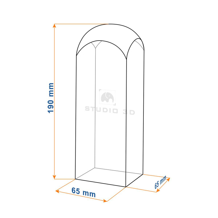 Kwas DNA na prezent DLA NAUCZYCIELA - statuetka 3D