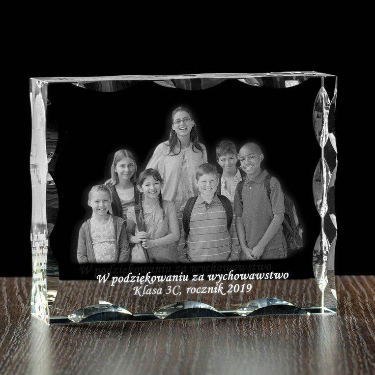 Fotoprezent - zdjęcie klasowe dla wychowawcy nauczyciela koniec roku szkolnego