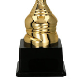 Puchar metalowy złoty T-S