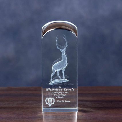 Gratulacje dla myśliwego HUBERTUS - JELEŃ 3D. Podziękowania