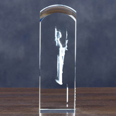 Święta Barbara - statuetka dla górnika z grawerem patronki