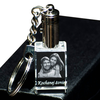 Brelok z grawerowanym zdjęciem