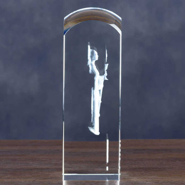 Święta Barbara - statuetka dla górnika z grawerem patronki