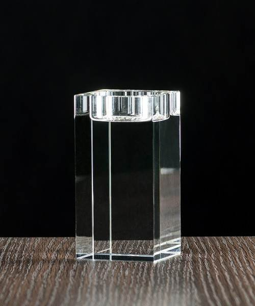 Kryształowy świecznik KSPY-01 - czysty