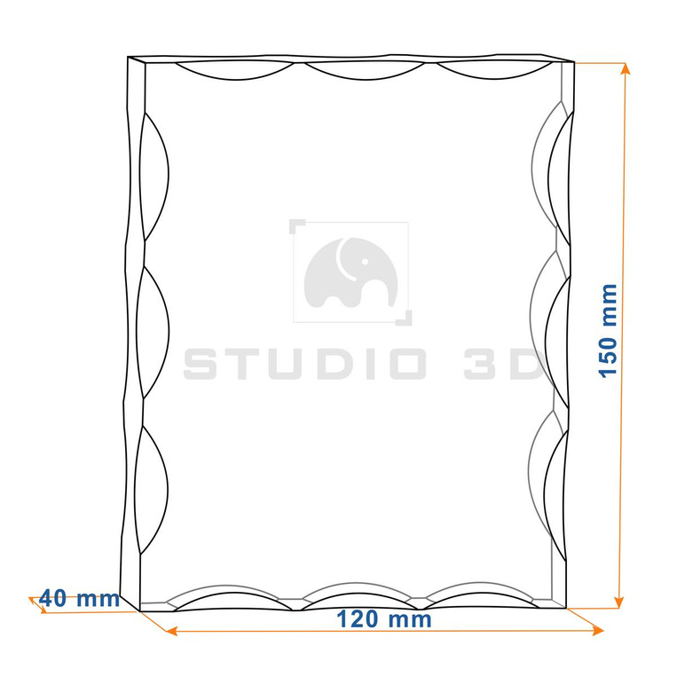 Fotokryształ - zdjęcie 2D klasowe wygrawerowane w ozdobnej statuetce