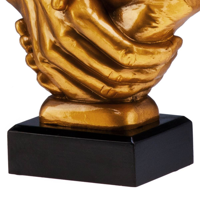 Figurka odlewana - uścisk dłoni