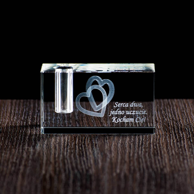 Stojak na długopis z personalizacją - stylowy prezent dla niego