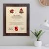 Dyplom dla strażaka