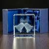 Prezent - dzwonki swiateczne 3D w krysztale